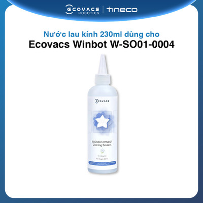 Nước lau kính 230ml dùng cho Ecovacs Winbot W-SO01-0004
