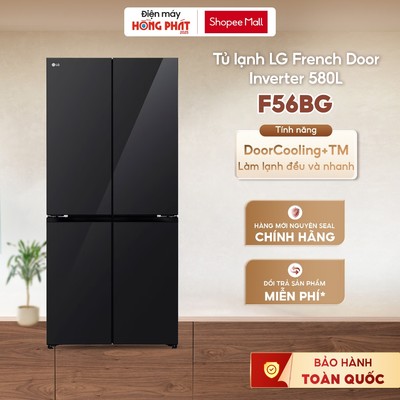 F56BG | GR-B256BL Tủ lạnh LG Inverter 580 lít Multi Door F56BG  [FREESHIP HCM]