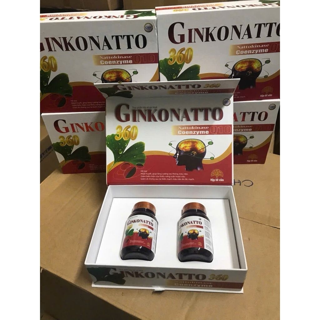 GINKGO NATTO ENZYM Q10 - Bổ não ngừa đột quị