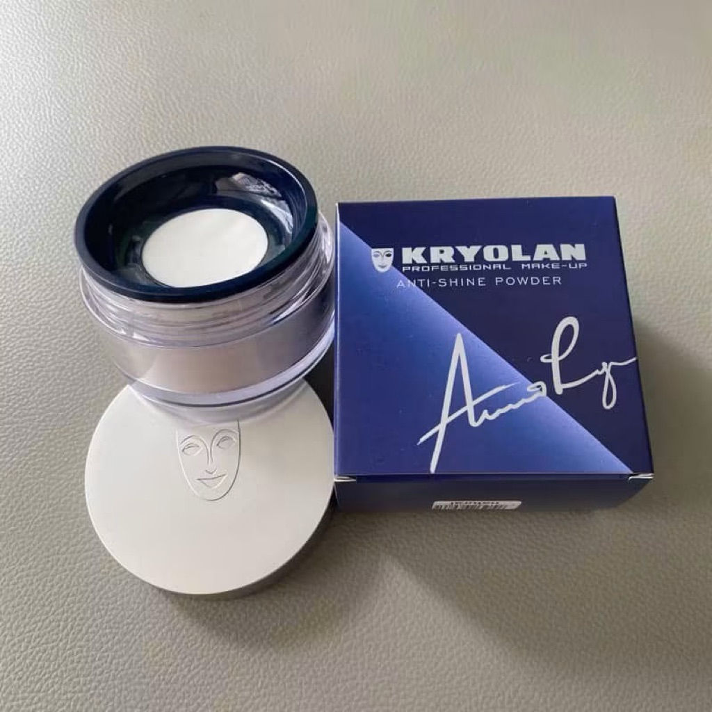 Phấn phủ Kryolan Antishine chống bóng kiềm dầu 25g