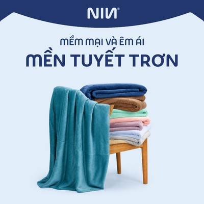 Chăn Mền tuyết NIN siêu mềm mịn 130x200cm và 160x200cm nhiều màu sắc, chăn sofa, chăn đắp văn phòng