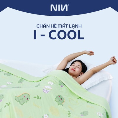 [CHĂN HÈ MÁT LẠNH] Mền lạnh I Cool Advance NIN House | 1m6x2m1 |Chăn Ice Silk Siêu Mát Nhiều Mẫu