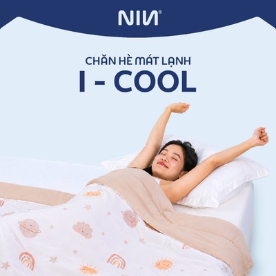 [CHĂN HÈ MÁT LẠNH] Mền Lạnh I Cool Advance NIN House | 200x220cm | Nhiều Màu |Chăn Ice Silk Siêu Mát