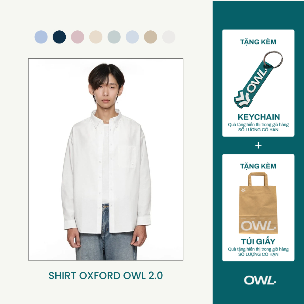 Áo sơ mi Owlbrand Oxford 2.0