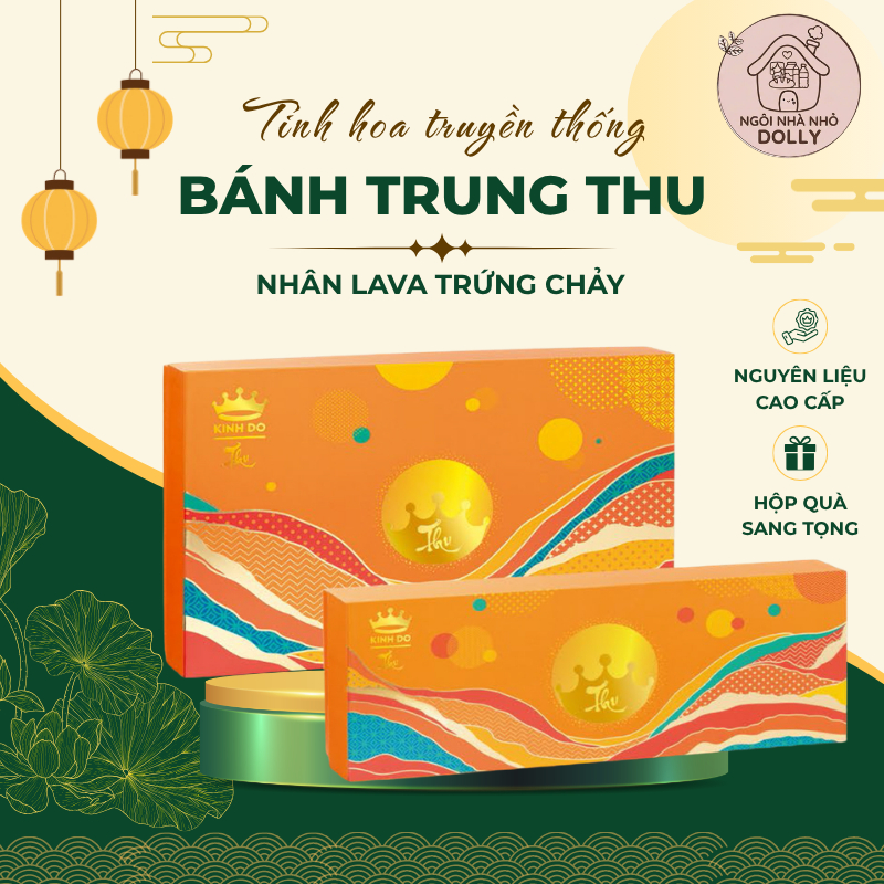 Bánh Trung Thu Lava Trứng Chảy Hộp 6 Bánh 2026 – Bánh Trung Thu Hiện Đại, Quà Tặng Trung Thu