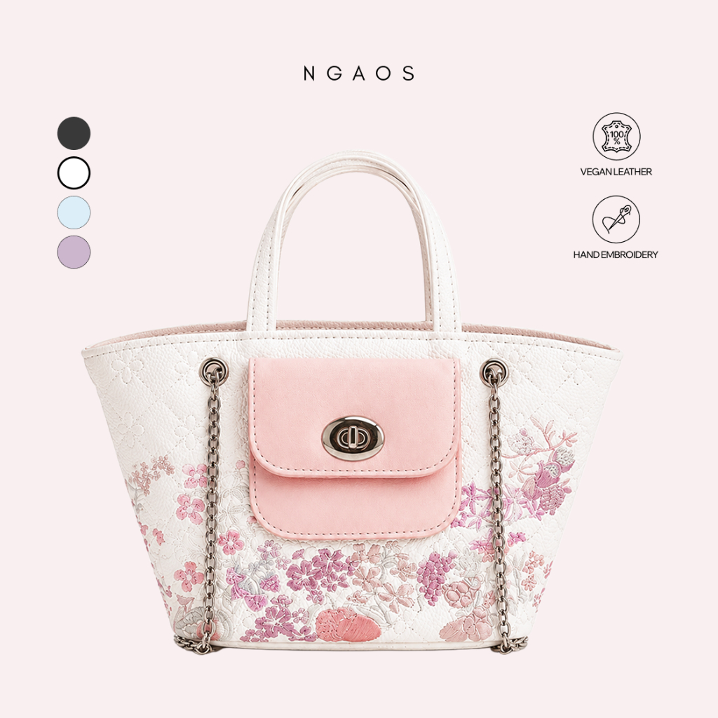 Femmi Bag - NGAOS - Vegan Leather - The Femmi Collection - 4 Màu