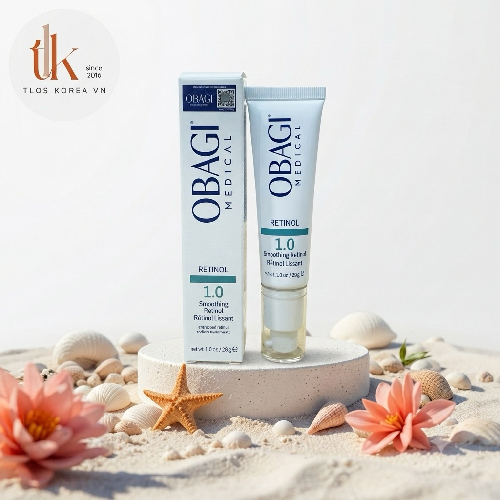 RETINOL OBAGI [1.0  Kem Dưỡng Obagi Retinol Giúp Giảm Lão Hóa, Giảm Mụn, Mờ Thâm 28g