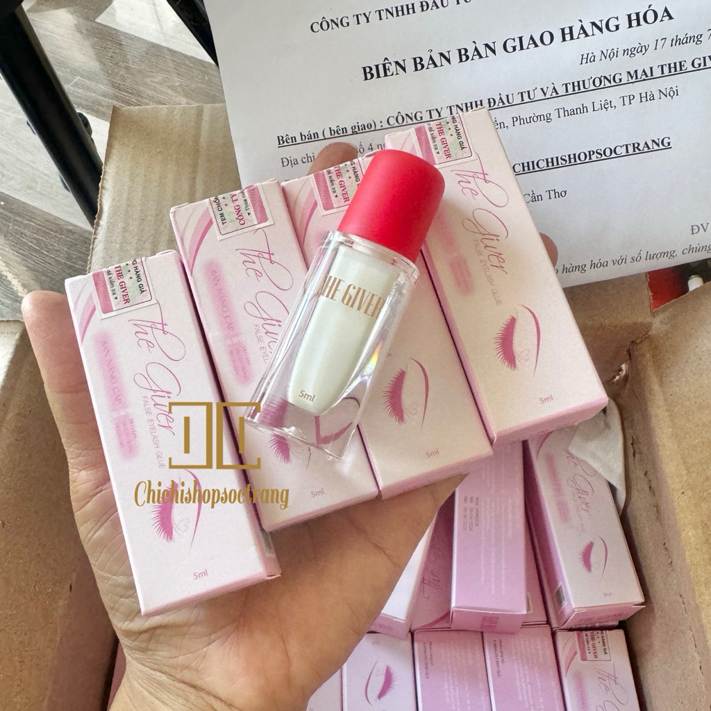 [HÀNG CÔNG TY] Keo dán mi lông mi THE GIVER keo dán chắc không bung