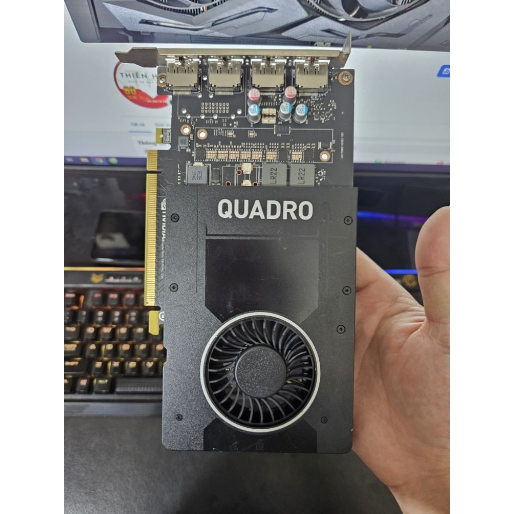 Card màn hình Nvidia Qudro chuyên dành cho đồ họa P1000 P2000 P2200 P4000