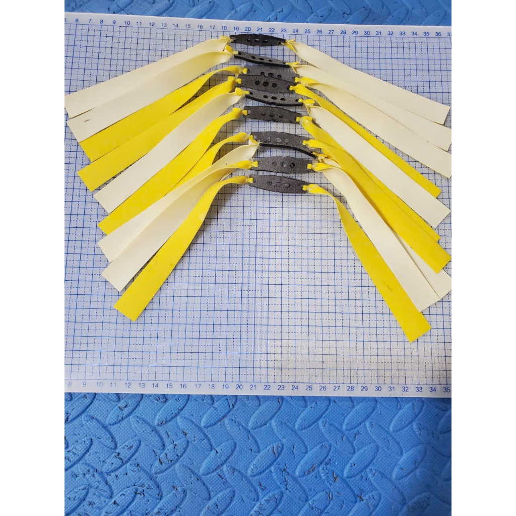 ADAM VÀNG 0.65 - Bộ 5 Dây BỘ 10 DÂY Thun NÁ Cao Su ADAM VÀNG 0.65 KHỔ 13-19-150 dây KHÁNG LỰC bền