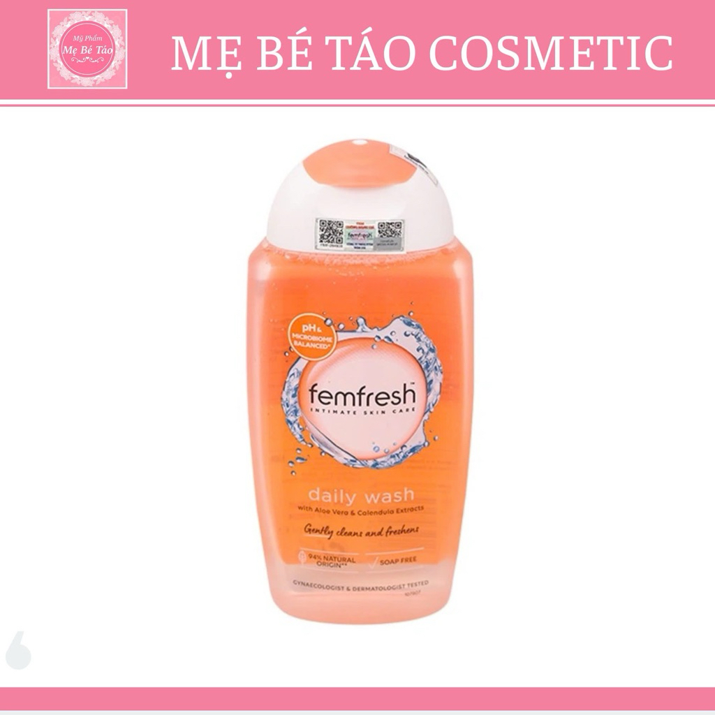 Ddvs Femfresh Màu Cam 250Ml