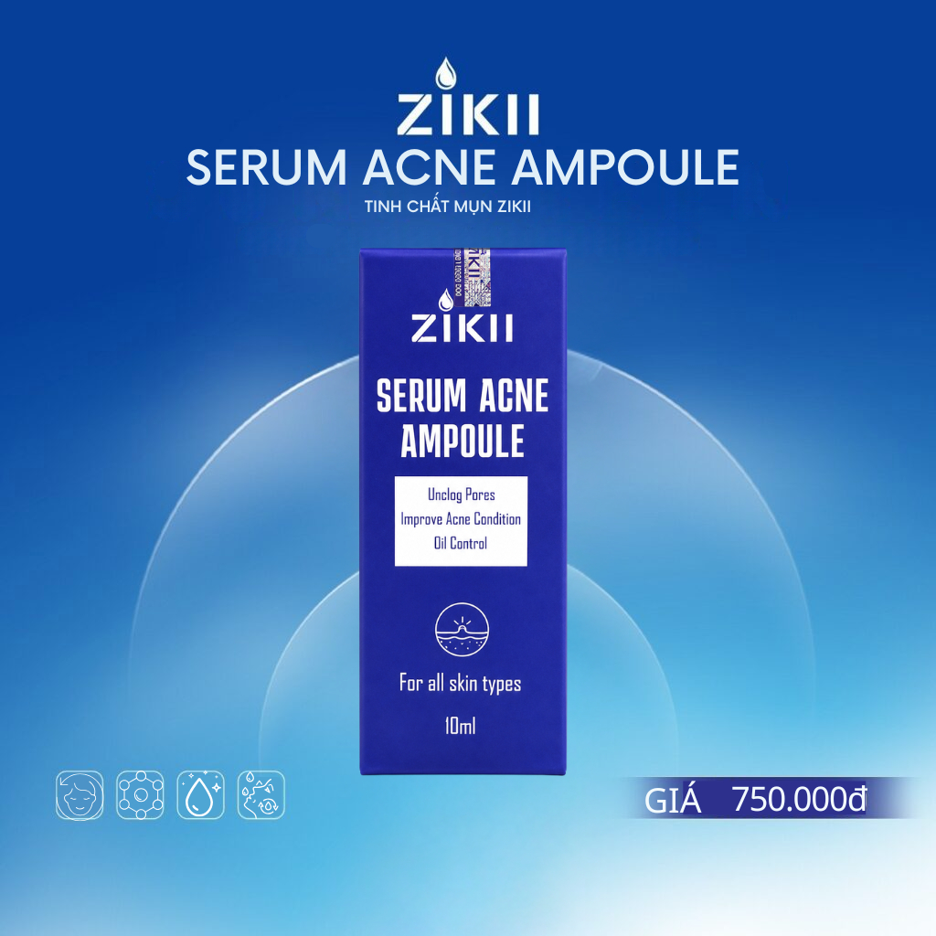 Serum ZIKII Acne Ampoule 10ml - Serum Acne Zikii