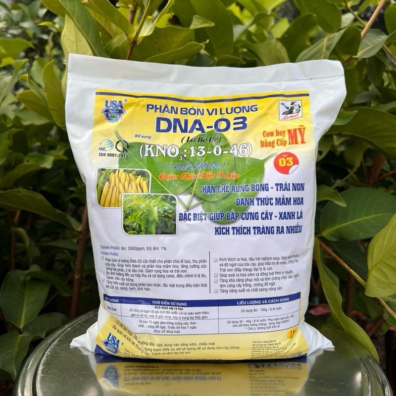 Phân bón vi lượng KNO3 13-0-46 Hiệu Lá Bồ Đề - Gói 2Kg