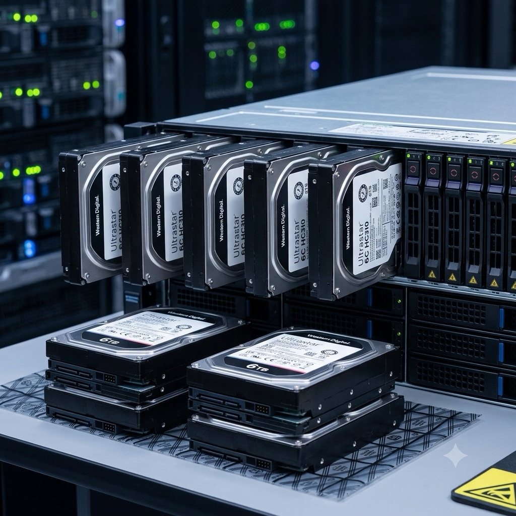 Ổ cứng HDD Chuyên Nas - Server dung lượng 6TB - Western | Seagate | Toshiba