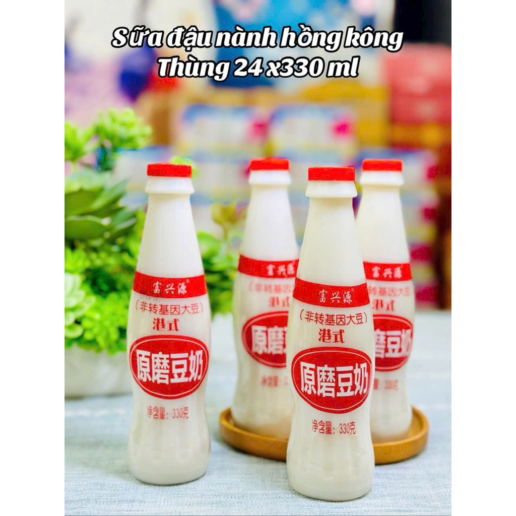 Sữa Đậu Lành Hong Kong Chai 330ml