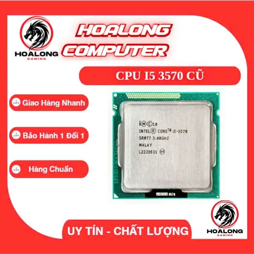 Intel Core i5-3470 I5 3570 là bộ xử lý máy tính để bàn thuộc thế hệ thứ 3