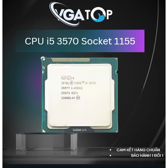 Intel Core i5-3470 I5 3570 dùng cho main h61 b75