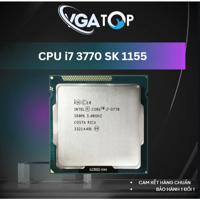CHIP MÁY TINH BÀN CPU I7 3770 2600 3770K 4770 CŨ