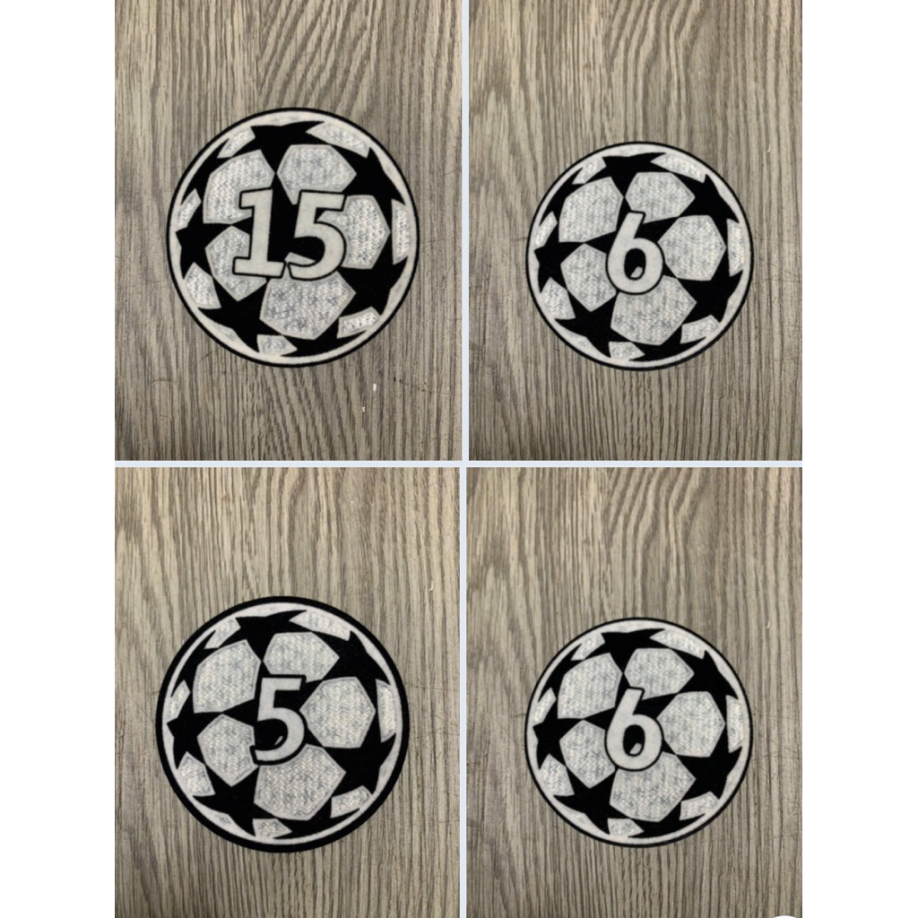 Patch nhung C1 Champions League