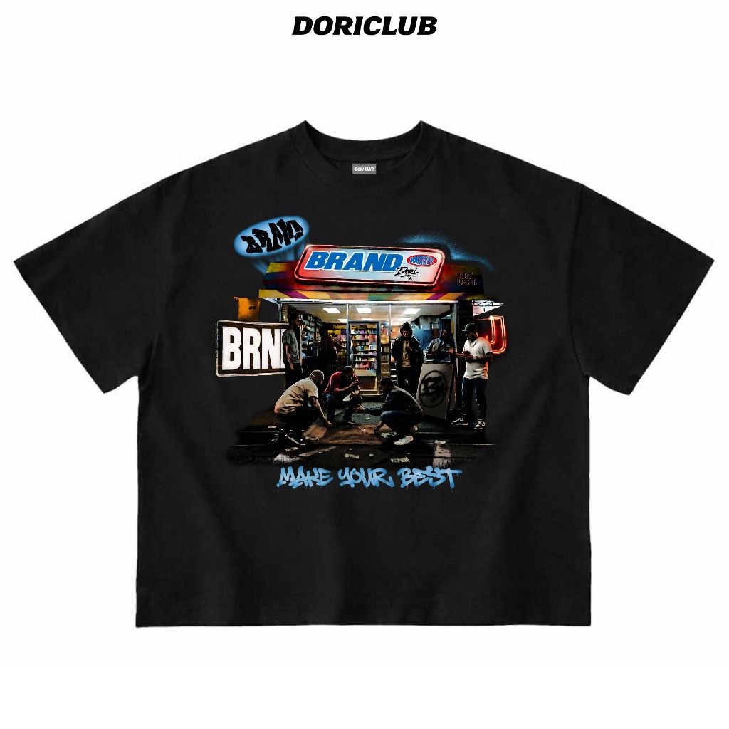 [ New Collection ] Áo Thun Boxy '' MMXXIV '' Cotton Local DORI CLUB UNISEX