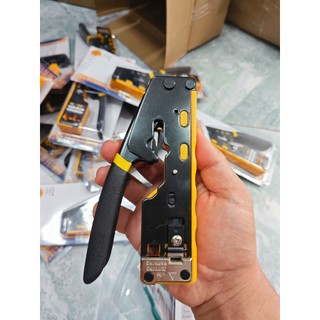 KÌM BẤM MẠNG DINTEK CAT5E, CAT6 Kìm bấm mạng xuyên thấu 6088P