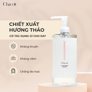 Nước Tẩy Trang Dành Cho Da Nhạy Cảm Chacott Cleansing Water 500ml