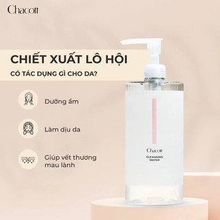 Nước Tẩy Trang Dành Cho Da Nhạy Cảm Chacott Cleansing Water 500ml
