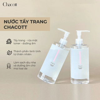 Nước Tẩy Trang Dành Cho Da Nhạy Cảm Chacott Cleansing Water 500ml