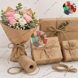 Cuộn 50m, 100m dây thừng 3mm