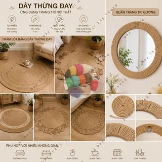 Cuộn 50m, 100m dây thừng 3mm