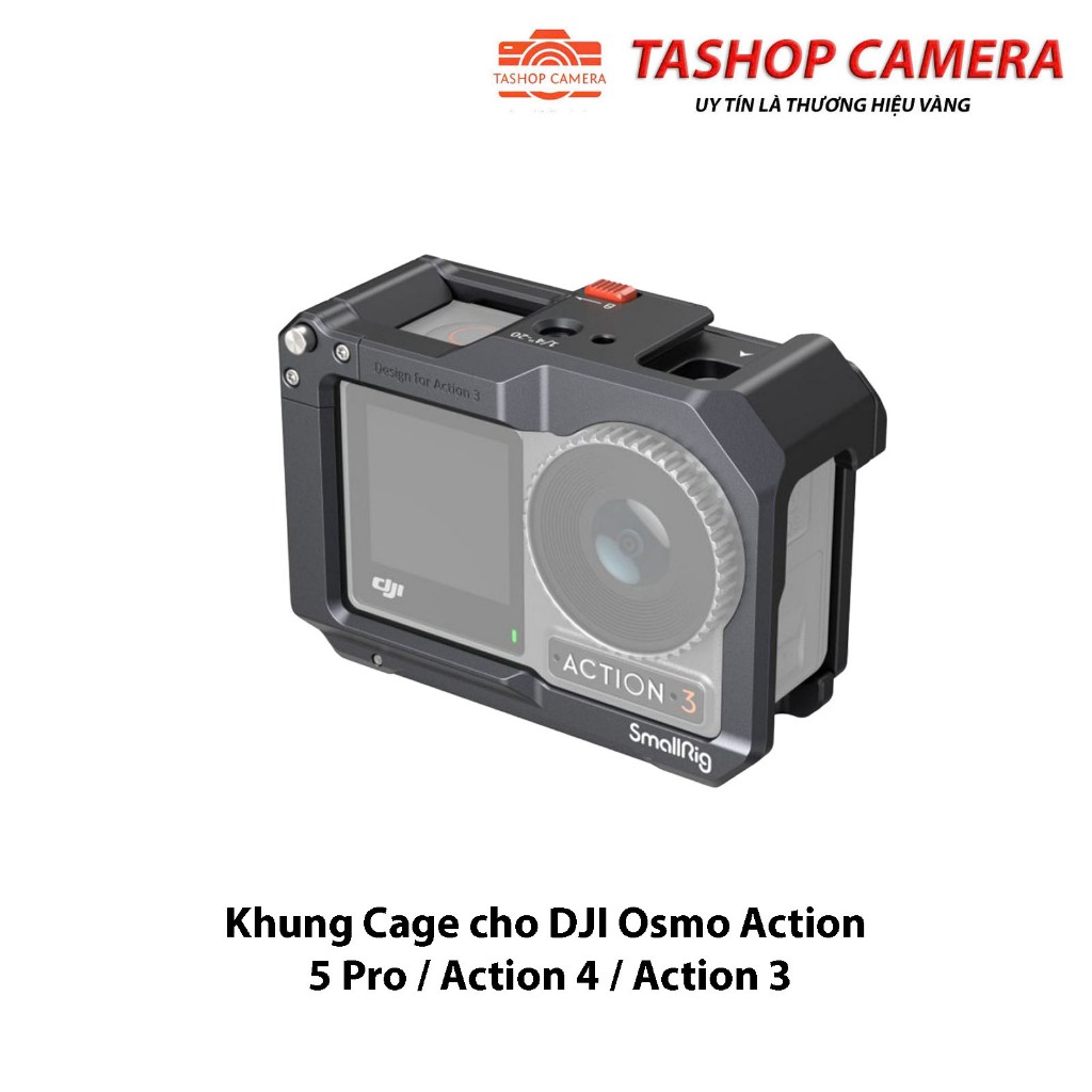 SmallRig 4119C – Khung Cage cho DJI Osmo Action 5 Pro / Action 4 / Action 3