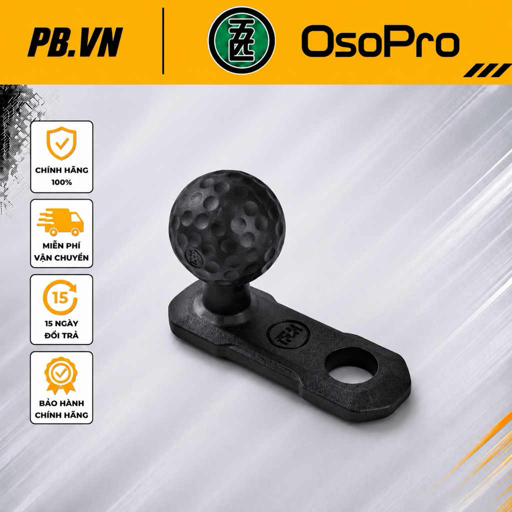OSOPRO Chân Kẹp Ghi Đông Đa Năng (12.7–33mm) | Phụ Kiện Chính Hãng