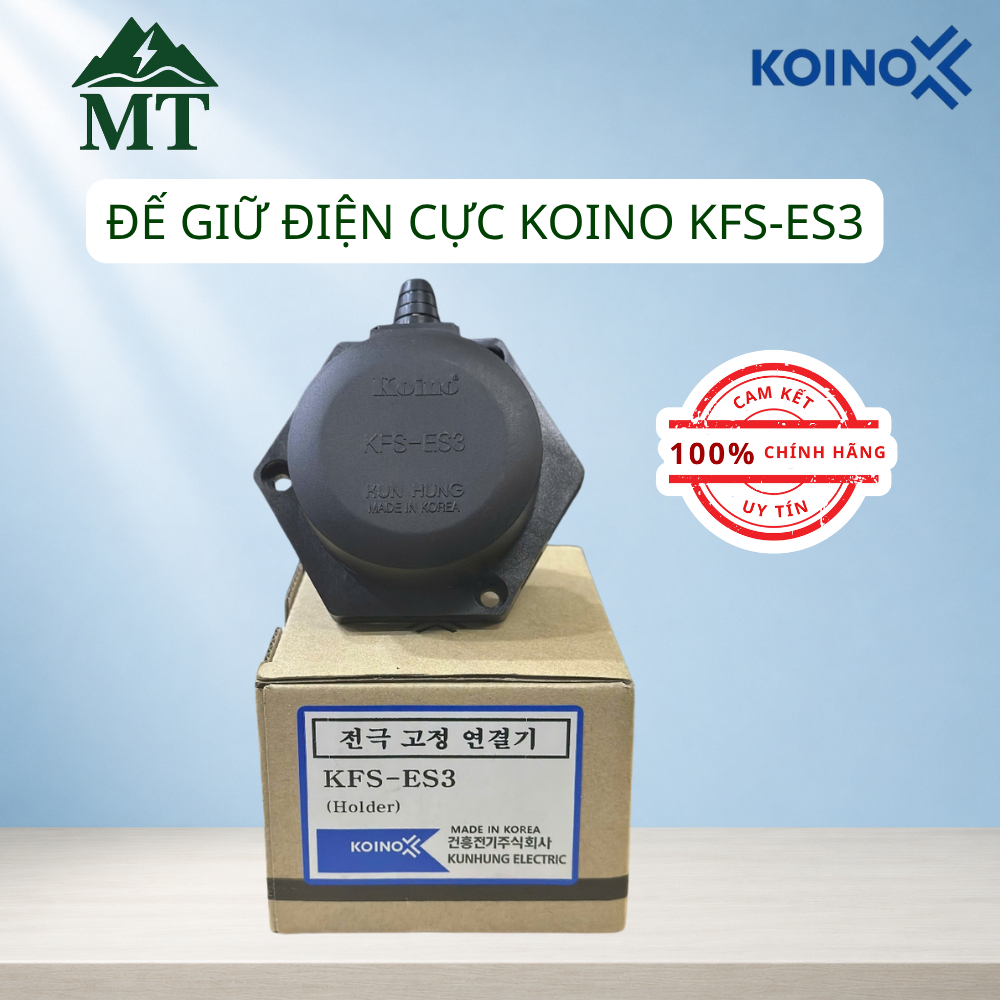 Đế giữ điện cực Hãng KOINO KFS-ES3 sử dụng cho các bộ Relay như mực nước FS-3 thay thế đế ER3