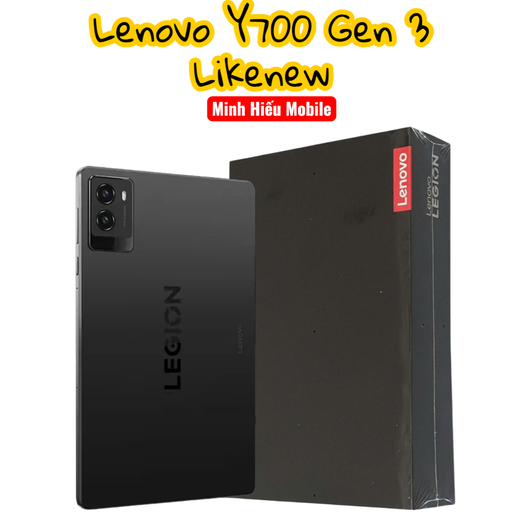 Máy tính bảng Lenovo Y700 Gen 3 2025 8 gen 3 fullbox qua sử dụng