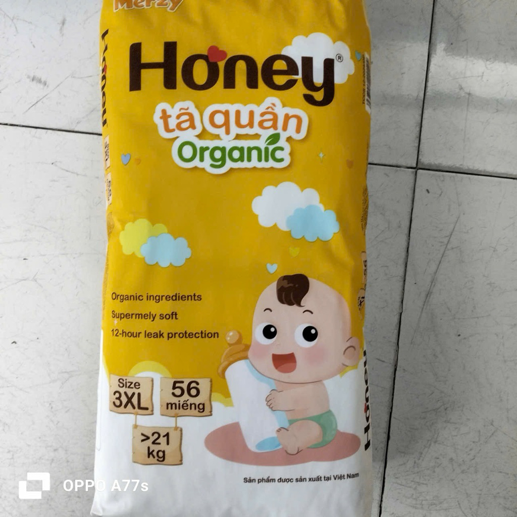 Tả Quần Honey 3XL 56 miếng lớn hơn 21kg