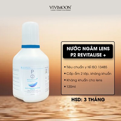 Nước ngâm cấp ẩm kính áp tròng 2 lớp P2 Revitalise