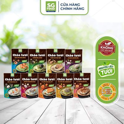 Cháo Tươi SG Food Ăn Liền Cho Bé Và Người Lớn 240gr