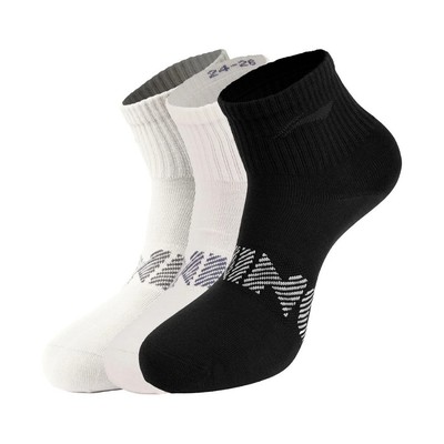 [Phụ Kiện] Set 3 đôi Tất Ngắn Cổ Thể Thao Li-Ning Unisex AWTW007-4V, -5V, -6V