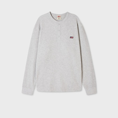 Áo Thun WHO.A.U USA Waffle Henryneck T-shirt_WHLAGB833U