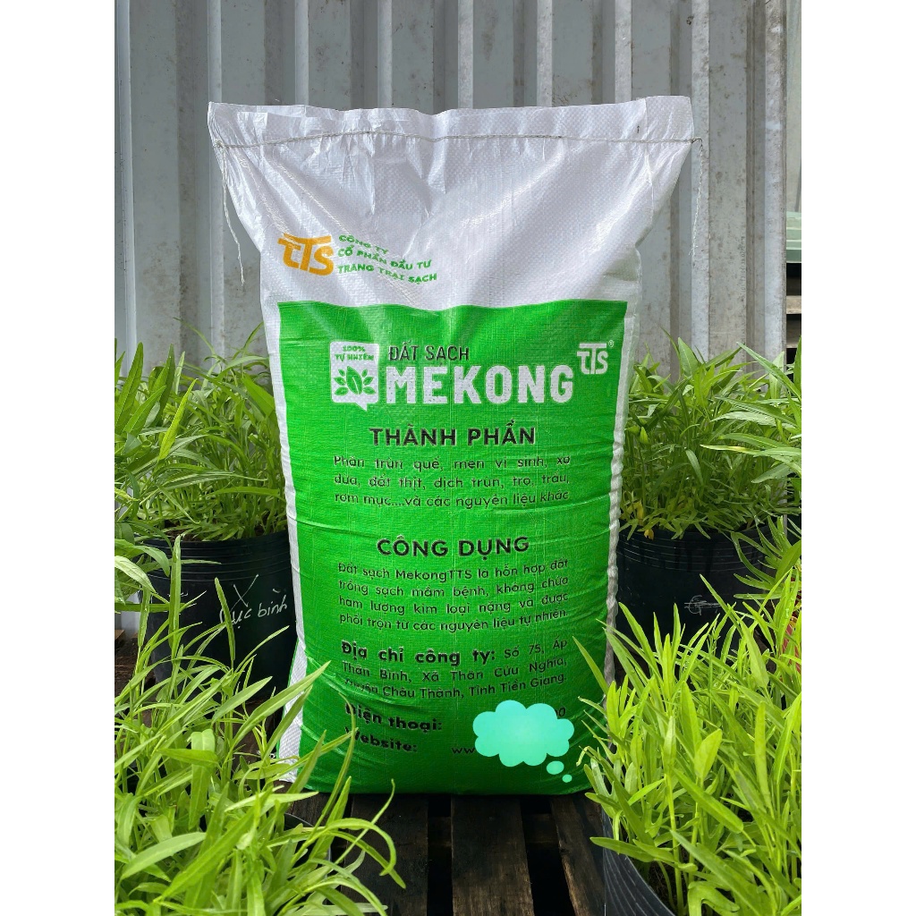 Giá Thể Đất Sạch Mekong TTS Cải Tiến