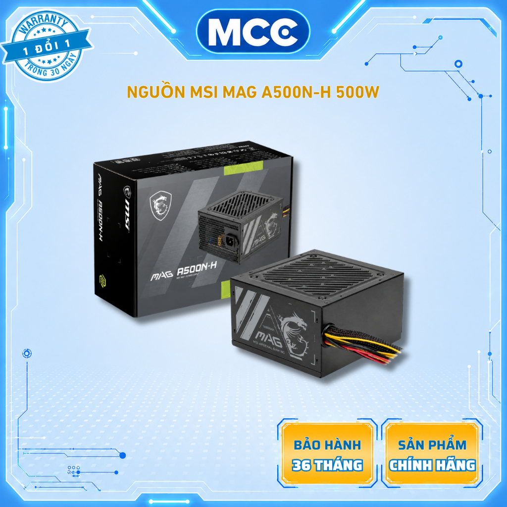Nguồn MSI MAG A500N-H 500W