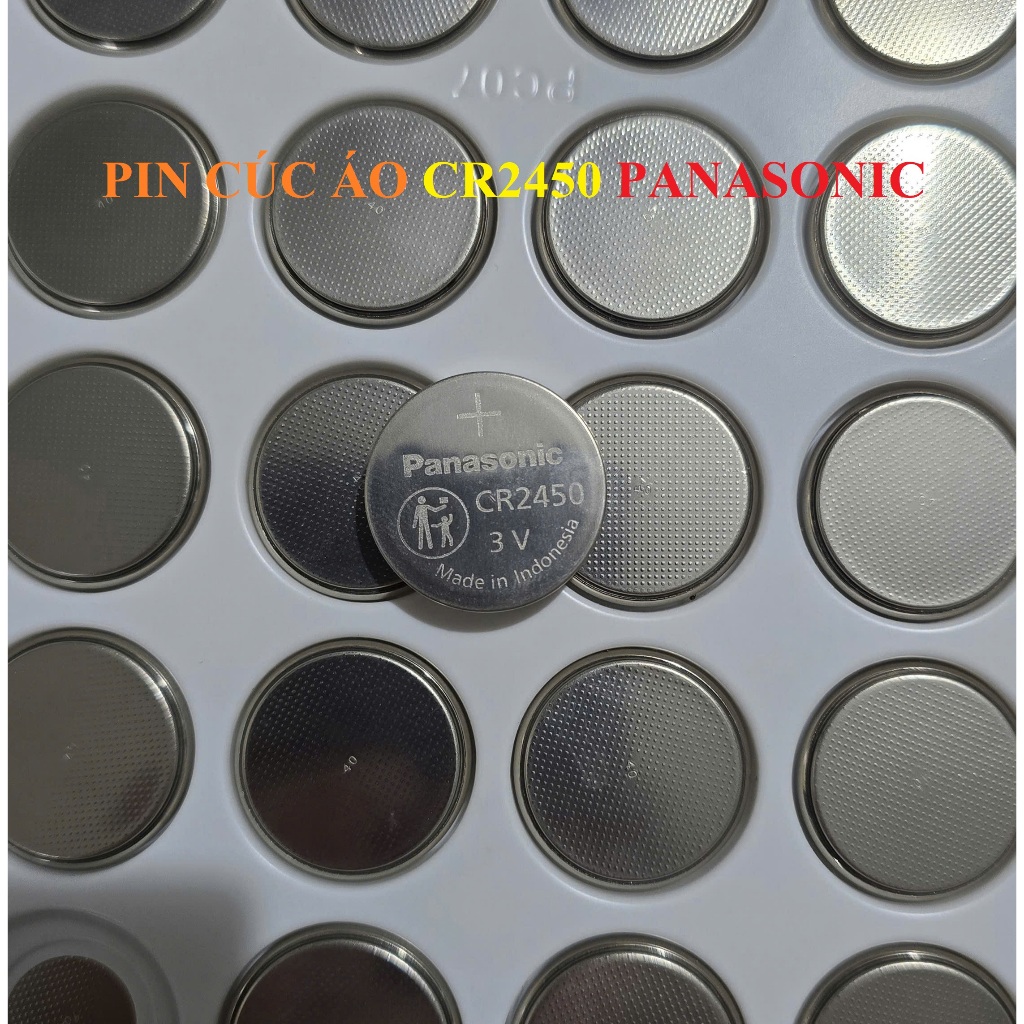 Pin Cúc Áo 3V - CR2450 Chính Hãng Panasonic