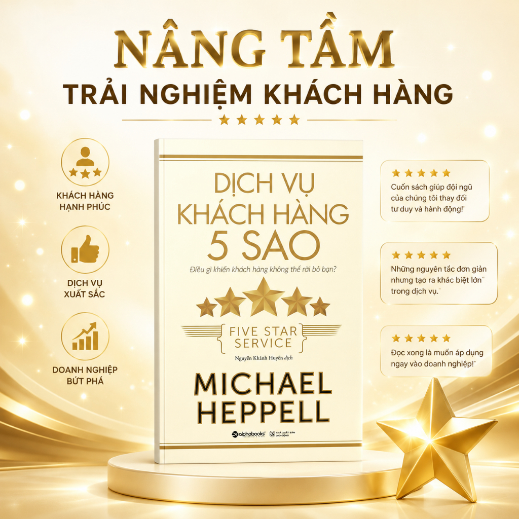 Sách : Dịch vụ khách hàng 5 sao