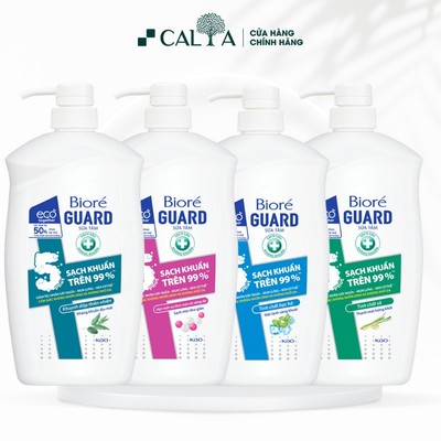 Sữa Tắm Biore Guard Kháng Khuẩn, Giúp Da Sạch Sâu, Mịn Màng, Dưỡng Ẩm 800g/1200g