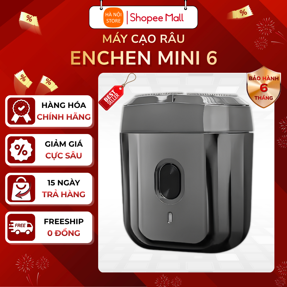 Máy cạo râu Enchen Mini 6/ Enchen K8/ Enchen Mini X - Bảo hành 6 tháng