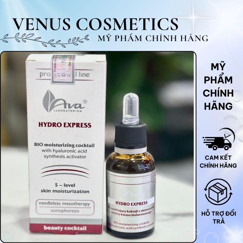 [Chính Hãng] Tinh chất phục hồi  làm dịu da AVA Hydro Express 30ml