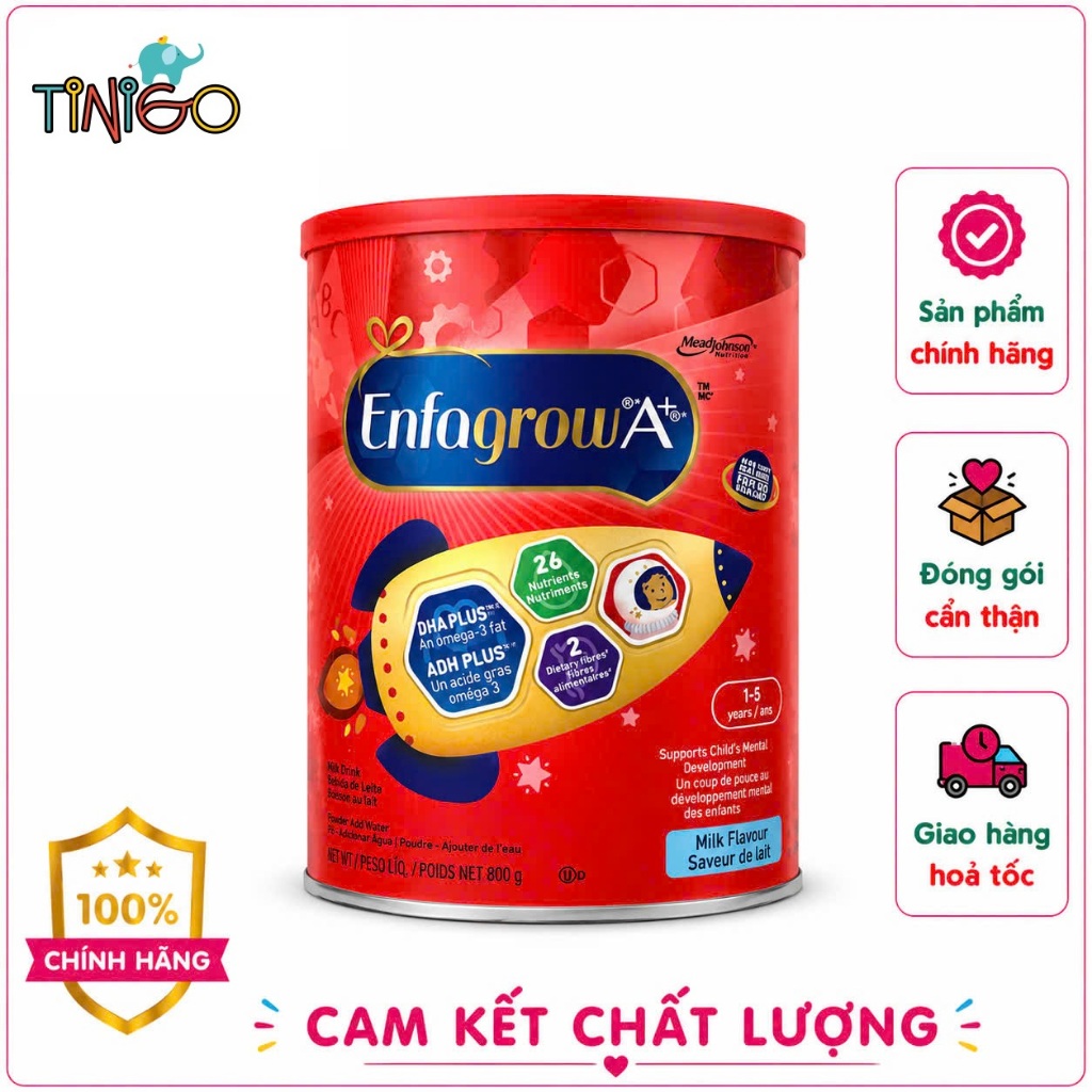 Sữa Enfagrow Canada A+ vị Milk Vani 907g cho bé 1-5 tuổi (Date Mới)