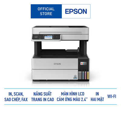 Máy In Phun Màu Epson L6490 Tối Ưu Tốc Độ In Và Quy Trình Nạp Mực