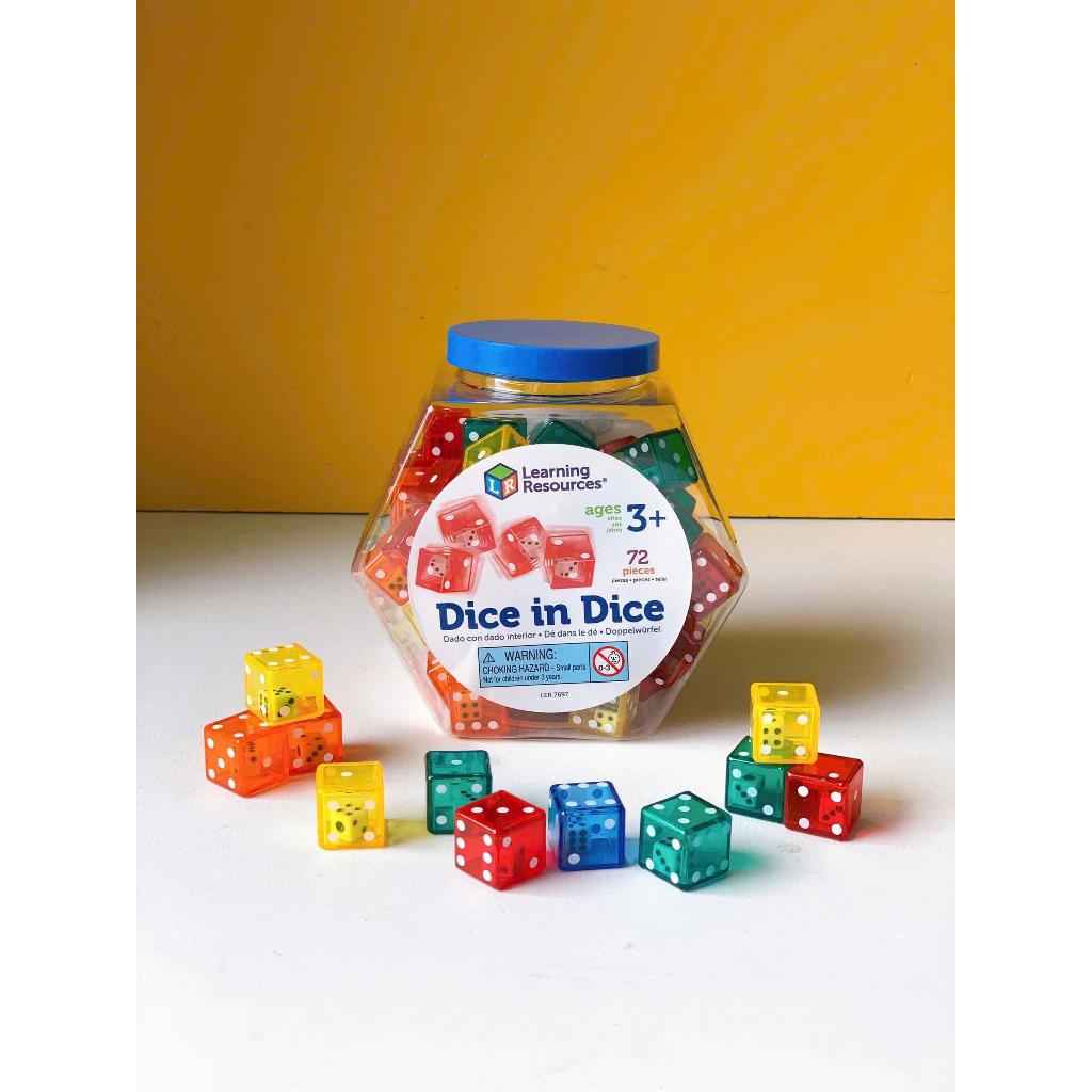 Learning Resources Bộ xúc xắc - Dice in Dice (72 chi tiết)
