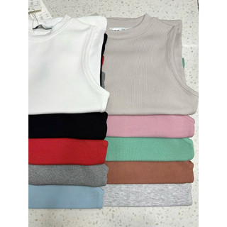 Áo thun sát nách cổ 3 phân gân lụa ZR COBÉ